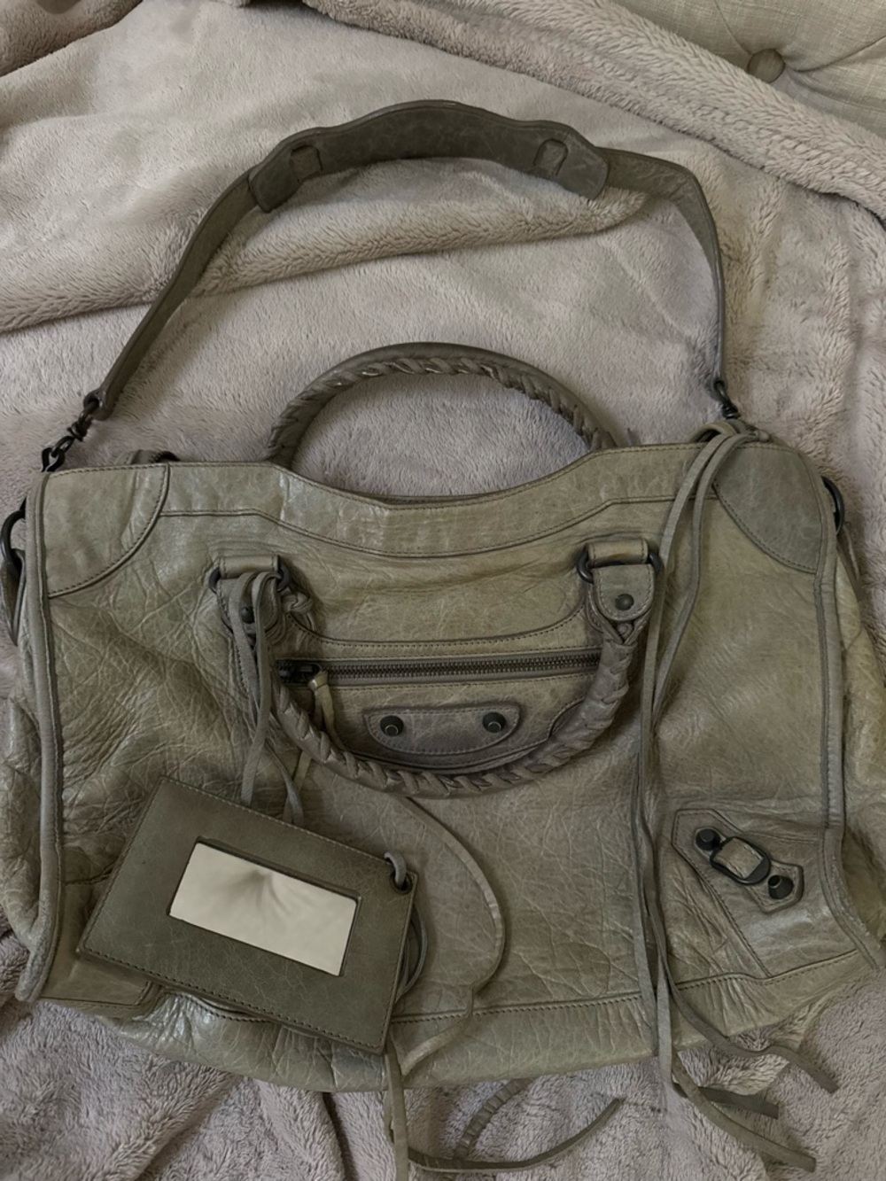 Balenciaga Motorcycle style bag classic